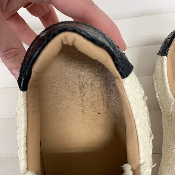 All Saints Sneakers with snake like emboss - Picture 4 of 14